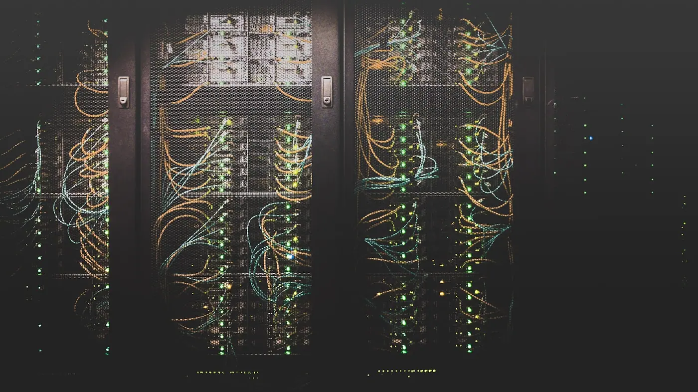 Cloud data-centre servers powering AI applications